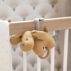 Peluche musicale chien Charlie - Caramel 
