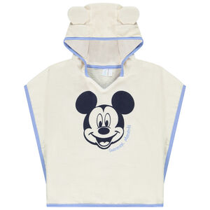 Cape de bain en éponge Mickey Disney pour bébé garçon 