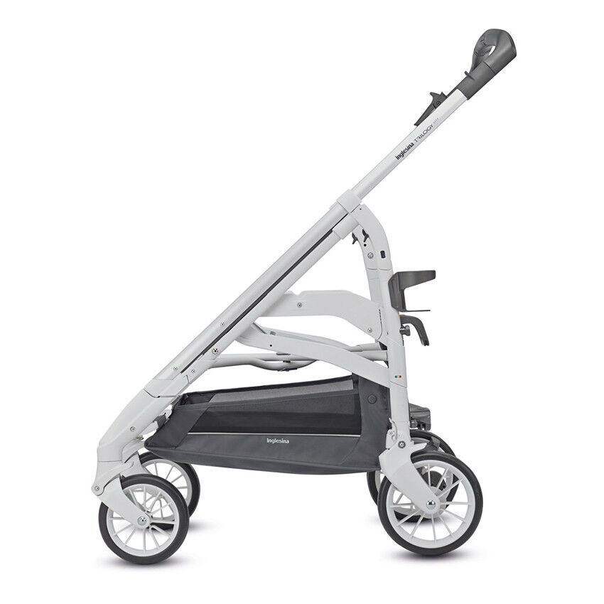 poussette chassis blanc