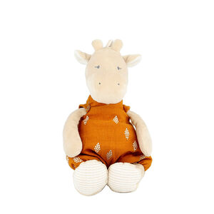 Peluche en veloudoux Tiga la girafe 25 cm 