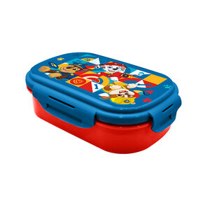 Lunchbox rectangulaire avec couvert Pat'Patrouille  