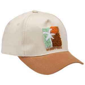 Casquette bicolore à patch bouclettes 3D pour garçon 