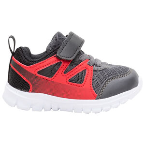 Baskets en mesh bicolores à lacets et scratch 