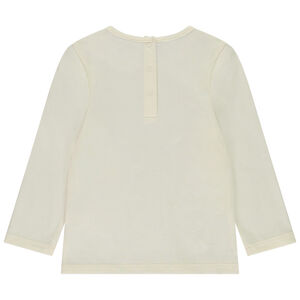 T-shirt manches longues print fantaisie pour bébé fille 