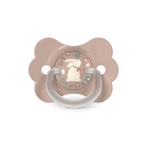 Sucette physiologique en silicone SX PRO Wonderland Butterfly 6-18M décorée en rose 