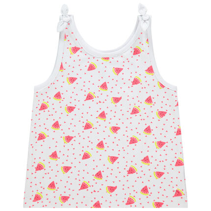 Debardeur En Coton Bio A Imprime Fantaisie Pour Bebe Fille Orchestra Fr