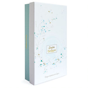 Doudou Lapin de Sucre Amande - Bleu 