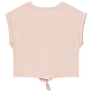 T-shirt manches courtes forme boîte à nouer fille 