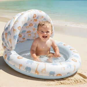PISCINES ENFANT AVEC AUVENT FAUNE SAUVAGE 