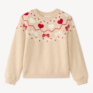 Pull en tricot fille 