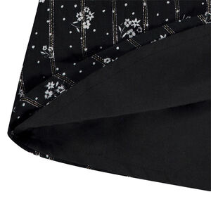 Jupe patineuse à taille smockée pour fille 