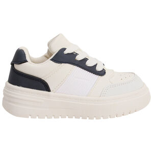 Baskets de sport avec lacets et zip + empiècements pour garçon 