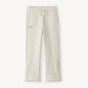 Pantalon de jogging fille large et pressionné 