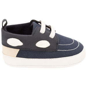 Baskets basses style bateau pour bébé garçon 