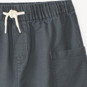 Bermuda uni avec poches charpentier pour garçon 