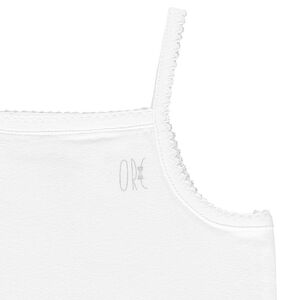 Lot de 3 bodies unis à bretelles pour bébé fille 