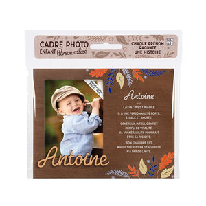 Cadre photo personnalisé 18,5 x 14,5 cm Antoine 