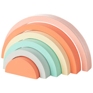 Jouet 1er âge arc-en-ciel à empiler Crazy Colors 