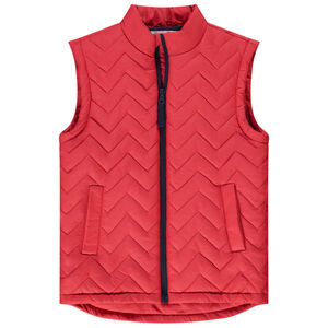 Doudoune sans manches matelassée et doublée pour garçon 