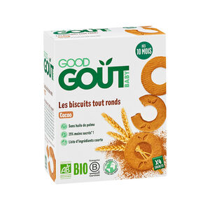 Biscuits tout ronds au cacao - 80 g 