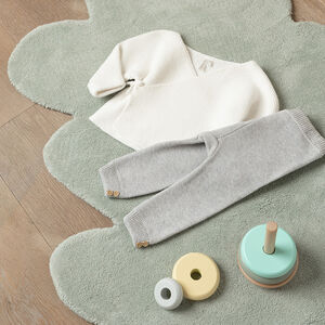 Caleçon en maille coton à boutons fantaisie pour bébé garçon 