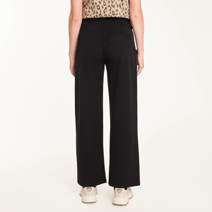 Pantalon de grossesse uni avec bandeau haut 
