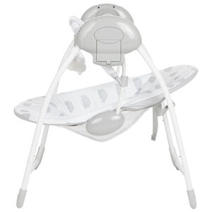 Balancelle électrique Nuage gris/blanc 