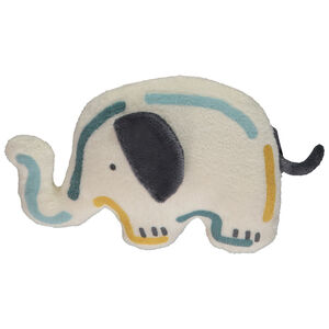 Peluche hochet éléphant en velours pour bébé garçon 