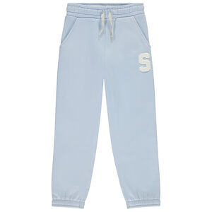 Jogging molleton à patch bouclettes pour fille 