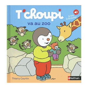 Livre T'Choupi va au Zoo 