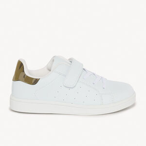 Baskets basses à empiècement camouflage pour garçon 