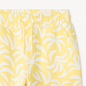 Ensemble 2 pièces t-shirt à capuche + short imprimé fantaisie pour garçon 