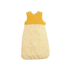 Gigoteuse sans manches ouatinée 0-6M Promenons-nous - Jaune topaze 