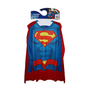 Set déguisement 5-8 ans top + cape Superman Warner 