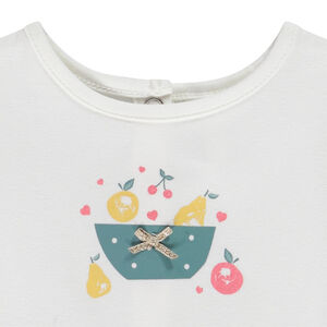 Robe 2 en 1 en jersey pour bébé fille 