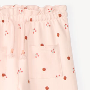 Pantalon de jogging large bébé fille imprimé fantaisie 