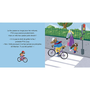 Livre "P'tit Loup fait attention dans la rue" 2ans+ 