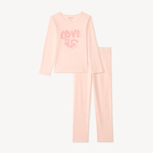 Pyjama 2 pièces manches longues print fantaisie pour fille 