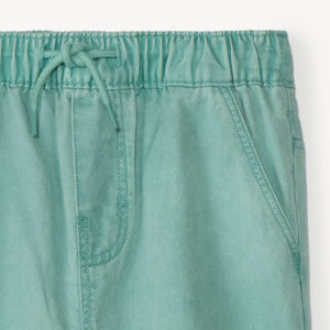 Pantalon jogger en toile uni garçon 