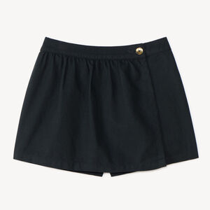 Jupe-short fille effet portefeuille 