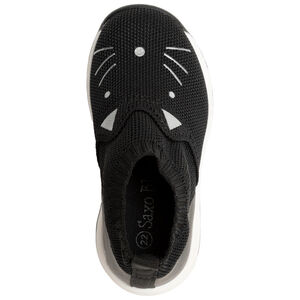 Baskets en maille extensible print chat pour bébé fille 