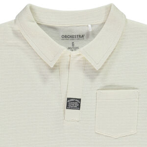 Polo manches courtes print cactus pour garçon 