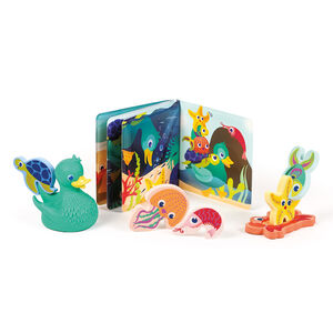 Coffret de bain 3-en-1 Lucky Duck & Friends  