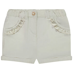 Short à poches volantées pour bébé fille 