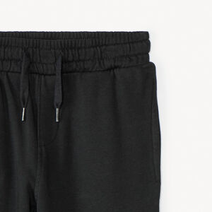 Jogging molleton uni brodé pour garçon 