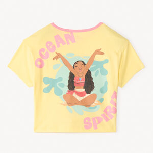 T-shirt manches courtes print Vaiana Disney pour fille 