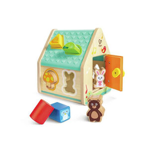 Maison trieuse de formes en bois Les amis de la forêt 