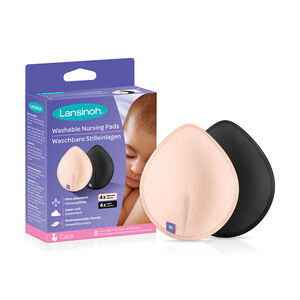 Compresses allaitement lavables - 8 pièces  