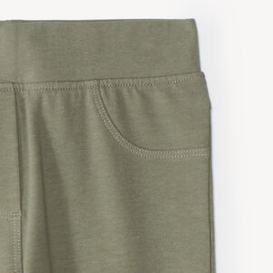 Jegging uni en maille pour fille 