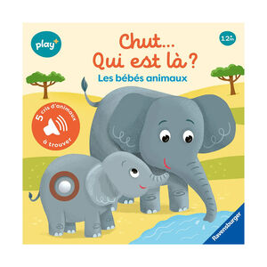 Livre sonore "Chut... Qui est là ? Les bébés animaux" 